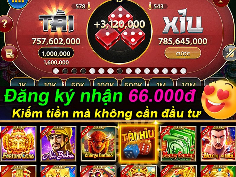Bàn chơi Sic Bo trực tuyến mu88 casino